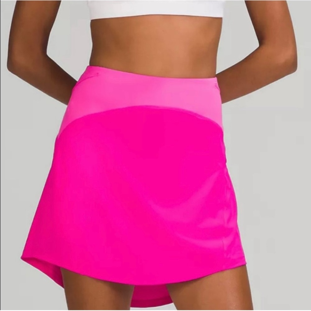 Lululemon Essential HR Run Skirt Long Size 14 NWT